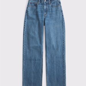 Abercrombie & Fitch Women's High Rise Loose Jeans